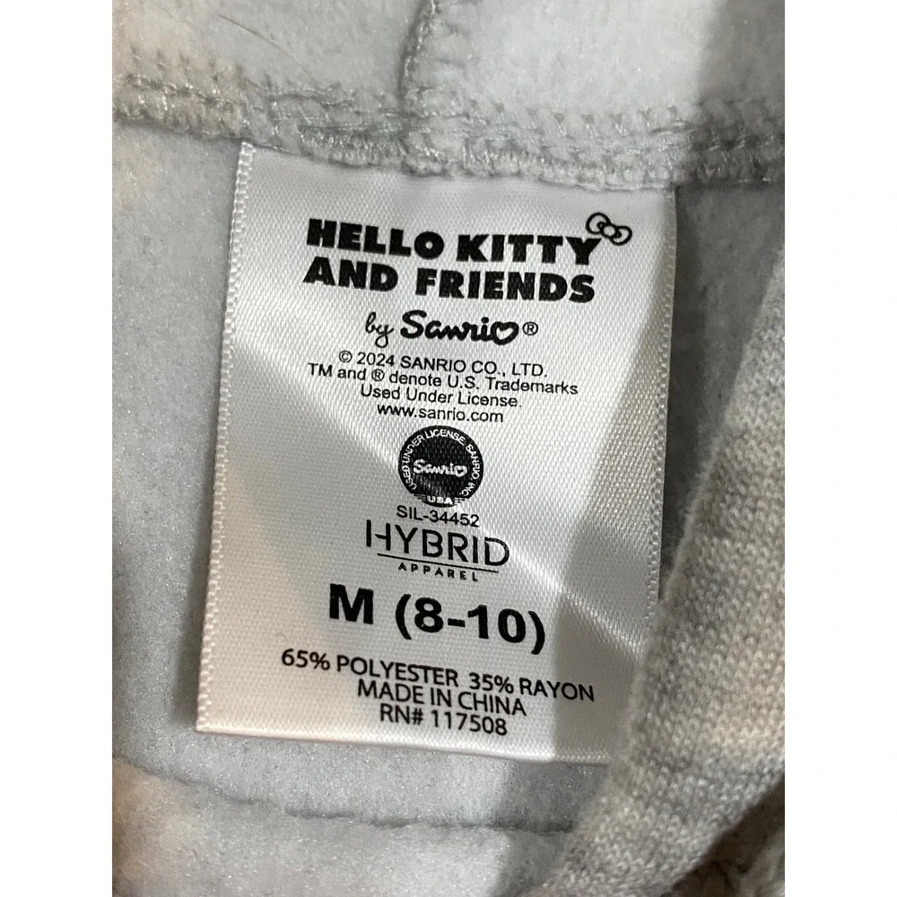 Hello Kitty and Friends Halloween Hoodie and Joggers Set Gray Youth? M/XS